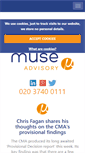 Mobile Screenshot of museadvisory.com